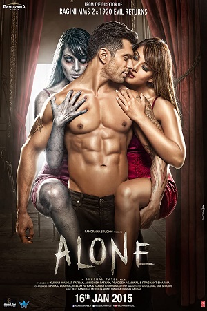 Download  Alone (2015) Hindi Full Movie GPlay WebRip 480p [350MB] | 720p [1.1GB] | 1080p [3.5GB]