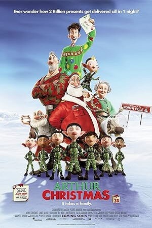 Download  Arthur Christmas (2011) Dual Audio [Hindi - English] WeB-DL 480p [520MB] | 720p [880MB] | 1080p [1.6GB]