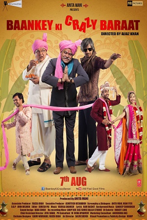 Download  Baankey Ki Crazy Baraat (2015) Hindi Full Movie WEB-DL 480p [500MB] | 720p [1.7GB]