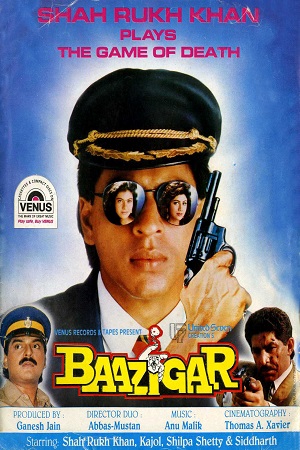 Download  Baazigar (1993) Hindi Full Movie BluRay 480p [450MB] | 720p [1.3GB] | 1080p [4GB]