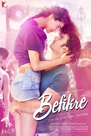 Download  Befikre (2016) Hindi Full Movie 480p [400MB] | 720p [1GB] | 1080p [4GB]