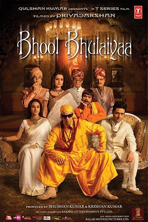 Download  Bhool Bhulaiyaa (2007) Hindi Full Movie 480p [400MB] | 720p [1.2GB] | 1080p [3GB] | 2160p [22GB]