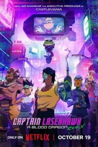 Download  Captain Laserhawk: A Blood Dragon Remix – Season 1 (2023) Complete Netflix Original Multi-Audio {Hindi-English-Japanese} 720p | 1080p WEB-DL