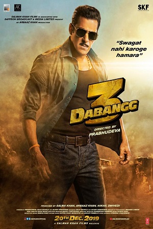 Download  Dabangg 3 (2019) Hindi Full Movie 480p [400MB] | 720p [1GB] | 1080p [2GB]