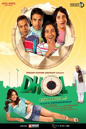 Download  Dhol (2007) Hindi Full Movie 480p [450MB] | 720p [1GB] | 1080p [3.7GB]