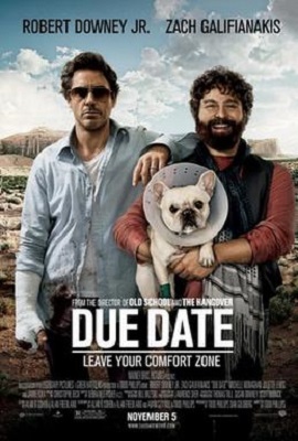 Download  Due Date (2010) Dual Audio {Hindi-English} 480p [300MB] | 720p [700MB]