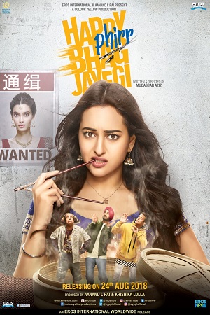 Download  Happy Phirr Bhag Jayegi (2018) Hindi Full Movie 480p [360MB] | 720p [1.1GB] | 1080p [3.6GB]