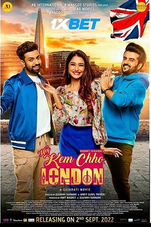 Download  Hey Kem Chho London (2023) Gujarati WEB-DL Hindi [HQ-Dubbed] Full Movie 480p [350MB] | 720p [1.2GB] | 1080p [2GB]