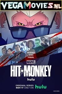 Download  Hit Monkey (2021) Season 1 Hulu Original English WEB Series 720p 10Bit [130MB] WEB-DL