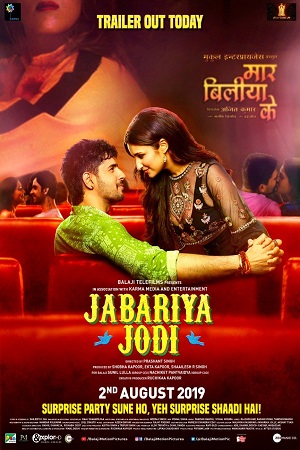 Download  Jabariya Jodi (2019) Hindi Full Movie 480p [400MB] | 720p [1GB] | 1080p [2GB]