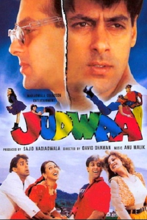 Download  Judwaa (1997) Hindi Full Movie 480p [360MB] | 720p [1.2GB] | 1080p [3.5GB]