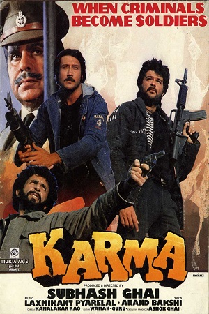 Download  Karma (1986) Hindi Full Movie 480p [500MB] | 720p [1.3GB]