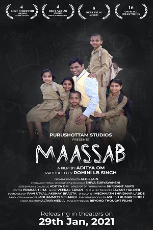 Download  Maassab – The Teacher (2021) Hindi Full Movie 480p [350MB] | 720p [1GB]