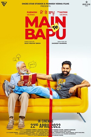 Download  Main Te Bapu (2022) Punjabi Full Movie WEB-DL 480p [250MB] | 720p [850MB] | 1080p [2GB] | 2160p 4K [8GB]