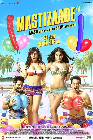 Download  Mastizaade (2016) Hindi Full Movie 480p [350MB] | 720p [850MB]