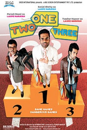 Download  One Two Three (2008) Hindi Full Movie 480p [300MB] | 720p [1GB] | 1080p [3GB]