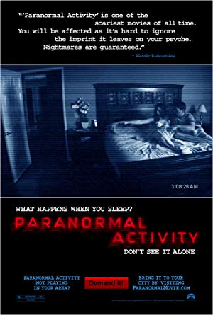 Download  Paranormal Activity 2007 Dual Audio {Hindi-English} 720p [950MB] BluRay