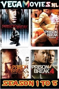 Download  Prison Break (Season 1 – 5) In English Complete TV-Series All Episodes WeB-DL 480p [150MB] | 720p [300MB]