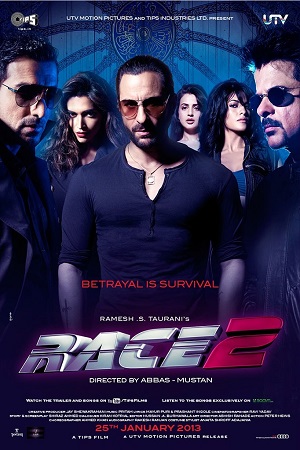 Download  Race 2 (2013) Hindi Full Movie 480p [400MB] | 720p [1.3GB] | 1080p [4GB]