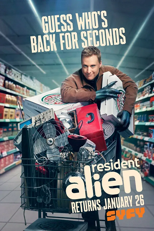 Download  Resident Alien (Season 1-2) English WEB Series 720p [230MB] WEB-DL