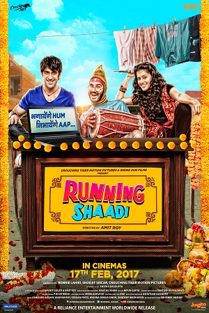 Download  Running Shaadi (2017) Hindi Full Movie BluRay 480p [400MB] | 720p [1.2GB]