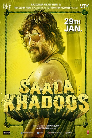 Download  Saala Khadoos (2016) Hindi Dubbed Full Movie 480p [300MB] | 720p [1GB] | 1080p [3.1GB]