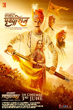 Download  Samrat Prithviraj (2022) WEB-DL Hindi Full Movie 480p [350MB] | 720p [1.2GB] | 1080p [2.6GB] | 2160p 4K [10.4GB]