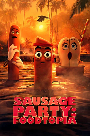 Download  Sausage Party: Foodtopia – Season 1 (2024) Dual Audio {Hindi-English} Prime Video 720p & 1080p WEB-DL