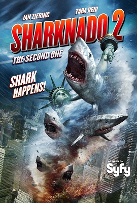 Download  Sharknado 2 (2014) Dual Audio {Hindi-English} 480p [350MB] | 720p [900MB]