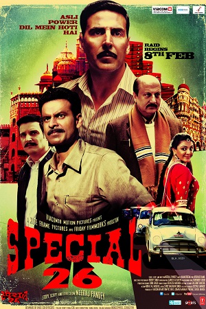 Download  Special 26 (2013) Hindi Full Movie 480p [400MB] | 720p [1GB] | 1080p [3.9GB]