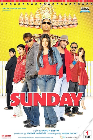 Download  Sunday (2008) Hindi Full Movie 1080p [4GB] || 720p [1GB] || 480p [350MB]