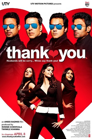 Download  Thank You (2011) Hindi Full Movie BluRay 480p [400MB] | 720p [1.2GB] | 1080p [3.8GB]