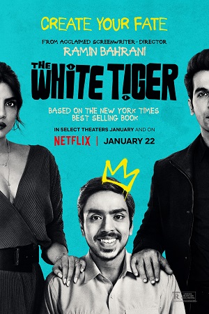 Download  The White Tiger (2021) Hindi Full Movie 480p [400MB] | 720p [1GB] | 1080p [4GB]