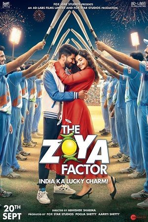 Download  The Zoya Factor (2019) Hindi Full Movie 480p [350MB] | 720p [1GB] | 1080p [4GB]