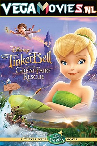 Download  Tinker Bell and the Great Fairy Rescue (2010) Dual Audio {Hindi-English} 480p [250MB] | 720p [650MB]