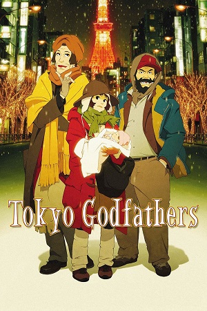 Download  Tokyo Godfathers (2003) Multi Audio {Hindi-English-Japanese} REMASTERED BluRay 480p [350MB] | 720p [1GB] | 1080p [2.1GB]