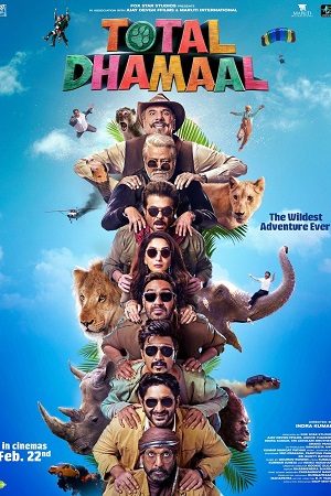 Download  Total Dhamaal (2019) Hindi Full Movie 480p [450MB] | 720p [1GB] | 1080p [2GB]