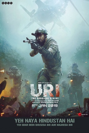 Download  Uri The Surgical Strike (2019) Hindi Full Movie 480p [400MB] | 720p [1.2GB] | 1080p [2GB] | 2160p [9.3GB]