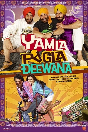 Download  Yamla Pagla Deewana (2011) Hindi Full Movie WEB-DL 480p [450MB] | 720p [1.4GB] | 1080p [4.6GB]