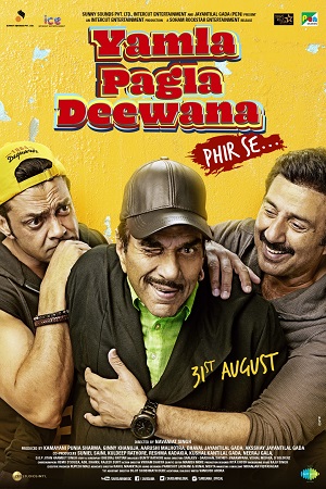 Download  Yamla Pagla Deewana Phir Se (2018) Hindi Full Movie 480p [400MB] | 720p [1.2GB] | 1080p [3GB]