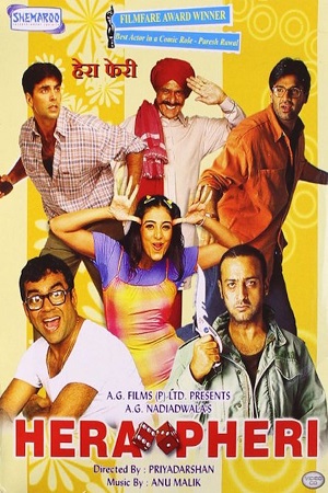 Download  Hera Pheri (2000) Hindi Full Movie 480p [400MB] | 720p [1.3GB] | 1080p [2.2GB]