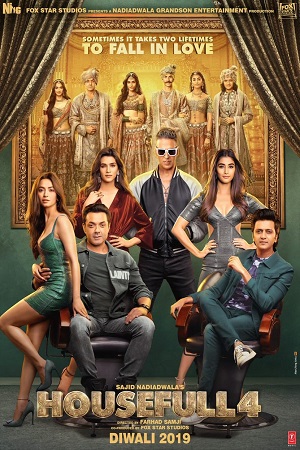 Download  Housefull 4 (2019) BluRay Hindi Full Movie 480p [400MB] | 720p [1GB] | 1080p [2.5GB]