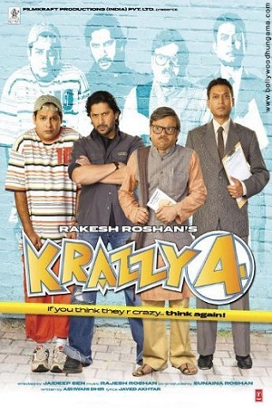 Download  Krazzy 4 (2009) Hindi Full Movie 480p [300MB] | 720p [900MB] | 1080p [1.8GB]