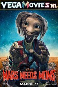 Download  Mars Needs Moms (2011) Dual Audio {Hindi-English} 480p [300MB] | 720p [1GB]