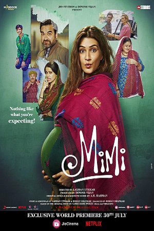 Download  Mimi (2021) Hindi Full Movie 480p [300MB] | 720p [1GB] | 1080p [4GB]