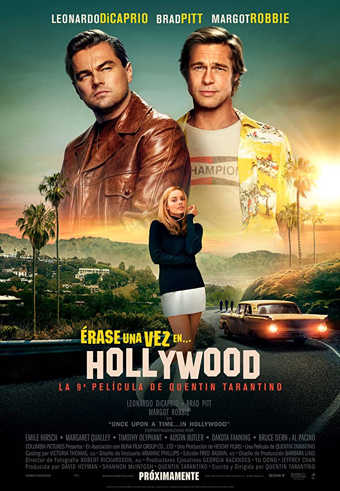 Download  Once Upon a Time in Hollywood (2019) Dual Audio {Hindi-English} 480p [400MB] | 720p [1.4GB] | 1080p [3.3GB]