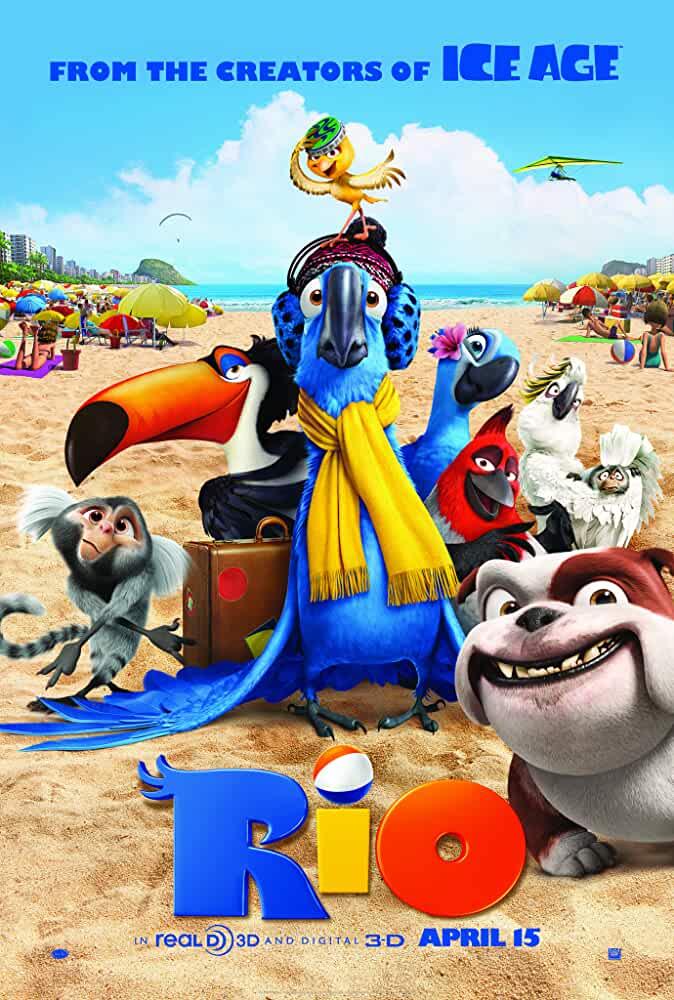 Download  Rio (2011) Dual Audio {Hindi-English} 480p [350MB] | 720p [1GB] | 1080p [2GB]