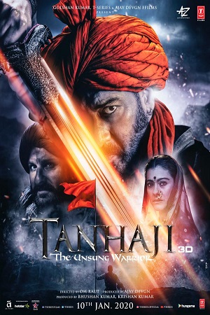 Download  Tanhaji: The Unsung Warrior (2020) Hindi Full Movie 480p [350MB] | 720p [1GB] | 1080p [1.7GB]