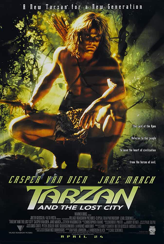 Download  Tarzan and the Lost City (1998) Dual Audio Hindi Movie BluRay 480p [300MB] | 720p [1GB]