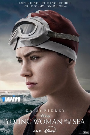 Download Young Woman and the Sea (2024) Hindi (HQ Fan Dubbed) Movie Free  720p & 1080p | Full-Movie